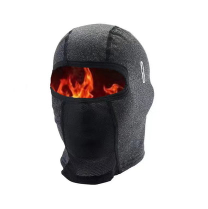 Breathable & Warm Motorcycle Riding Neck Gaiter - Adjustable Ear Loops, Full Face Coverage for Winter, Skiing, And Street Bikes, Skiing Accessory, Sleek Design, Flexible Fit