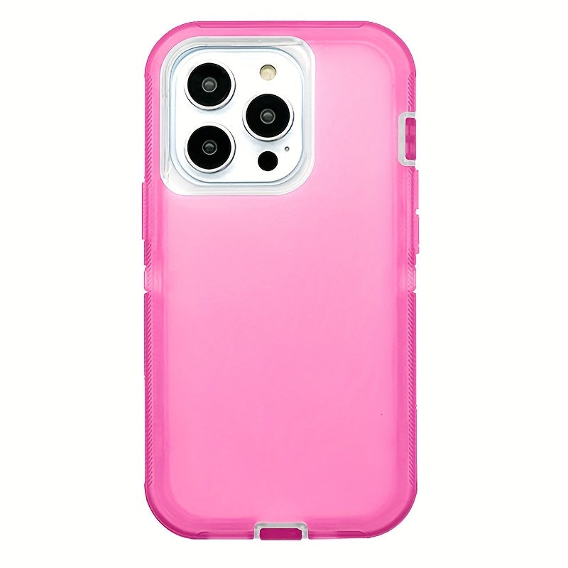 Durable Shockproof Protection With A Matte Transparent Phone Case For IPhone 6/7/8/SE2/SE3/11/12/13/14/15 Pro