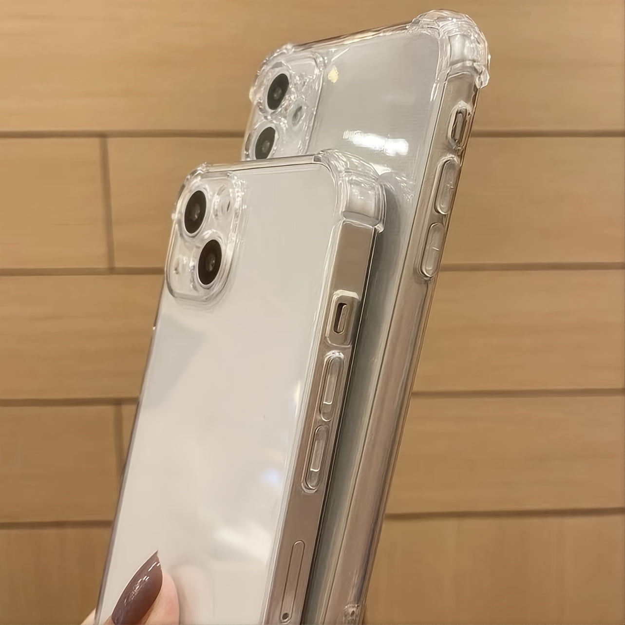 Universal Transparent TPU Material Phone Case For IPhone 15/14/13/12/11/XS/XR/X/8/7/S/Mini/Plus/Pro Max/SE