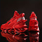 Men's Blade Type Shoes, Breathable Shock Absorption High Top Running Shoes Lightweight Non-Slip Shoes For Jogging Tennis Gym, Casual Walking Sneakers, Athletic Shoes, Men's Shoes