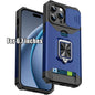 Heavy-Duty Shockproof Phone Case with a Metal Stand And Card Slot, Compatible with for iphone 17 Pro Max, 16 Pro Max, 15 Pro Max, And 14 Pro Max.