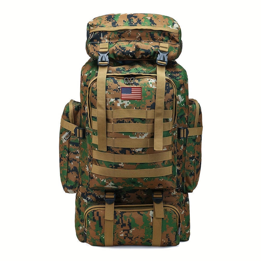 1pc Outdoor Backpack for Camping and Hiking Travel Backpack Mens Backpacks -Great Gift Idea