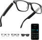 Revolutionary AI Smart Glasses with Real-Time Translation, Color-Changing Lenses, Music Playback, and Ultimate UV Protection for Men and Women
