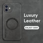 Yamba Artificial Leather Magnetic Phone Case Suitable For IPhone 15promax/15pro/15plus/15/14pro/13pro/13/12 Protective Case