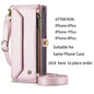 New Wallet Phone Case Wrist Shoulder Strap Lanyard Flip Magnetic Clasp Card Holder Kickstand Women Small Crossbody Handbag For Samsung Galaxy Note10+ 20 S24 S23 S22 S21 S20 S10 Plus Ultra FE Coin Purse A01 A04 A12 A13 A14 A22