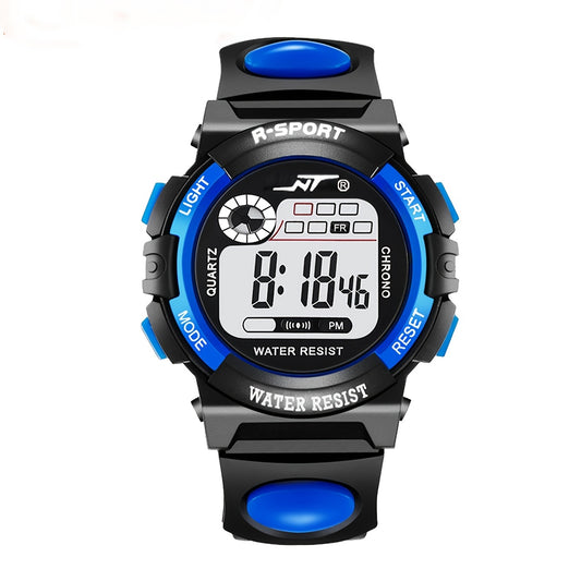 Vibrant Youth Watch - Luminous Digital Timepiece with Multifunctional Features for Middle School Students, Boys, and Girls, High School, Casual Wear, Water-Resistant, and Easy-to-Read Display