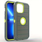 Heavy Duty Anti-Fall iPhone 12 13 14 15 Back Clip Mobile Phone Case for iPhone15promax iPhone14promax Three-in-One Holder