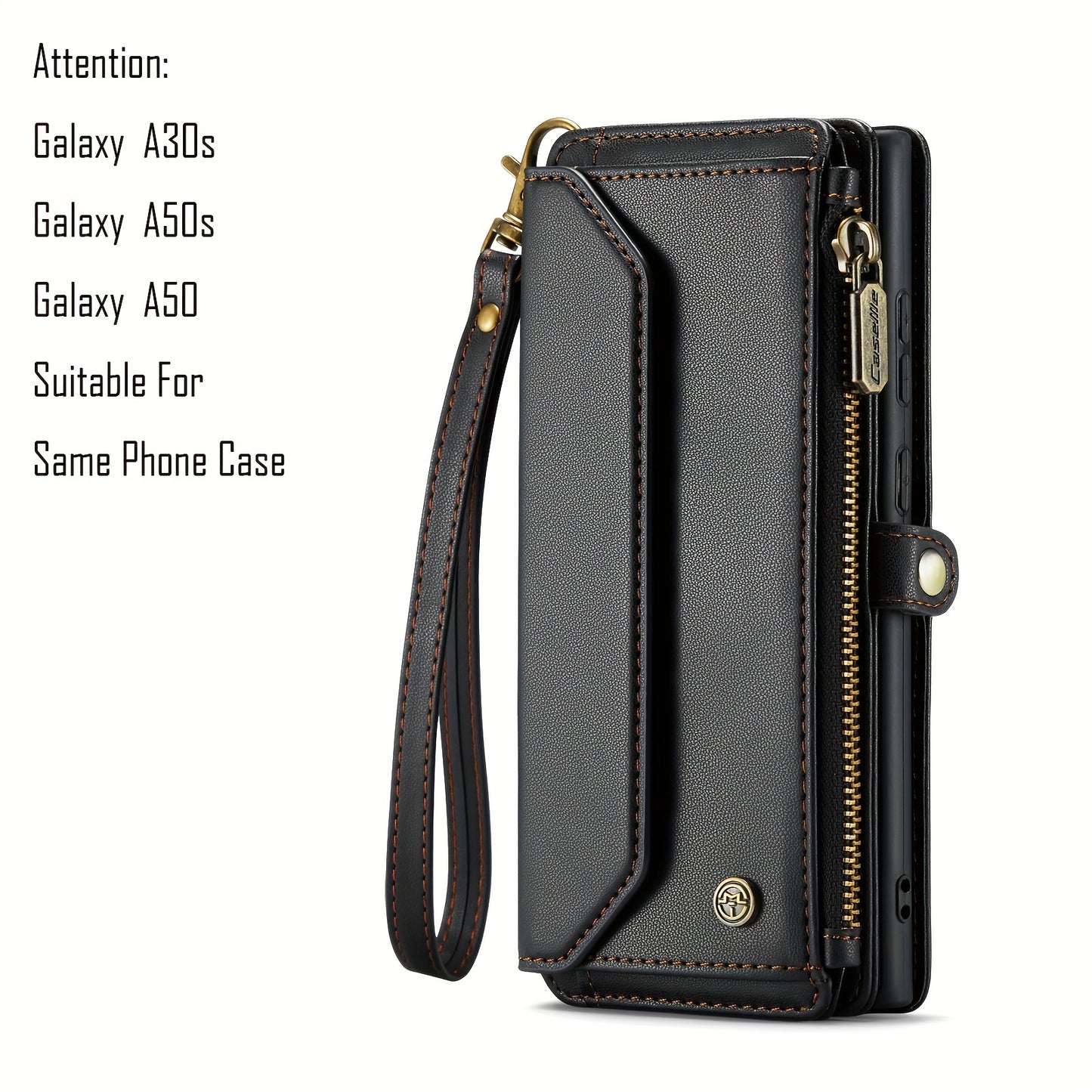New Wallet Phone Case Wrist Shoulder Strap Lanyard Flip Magnetic Clasp Card Holder Kickstand Women Small Crossbody Handbag For Samsung Galaxy Note10+ 20 S24 S23 S22 S21 S20 S10 Plus Ultra FE Coin Purse A01 A04 A12 A13 A14 A22