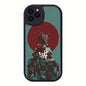 Stylish Icon Print Lambskin Phone Case - Basic Cases with Animation Design, Flexible TPU Rubber, Shockproof Protection, and Compatible with Multiple iPhone Models
