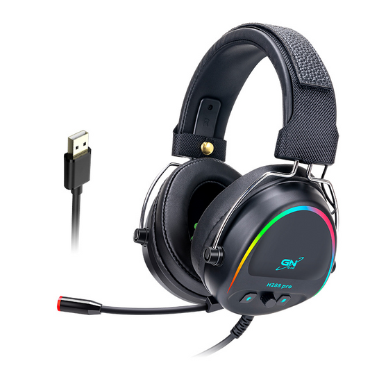 RGB Wired Gaming Headset with Microphone