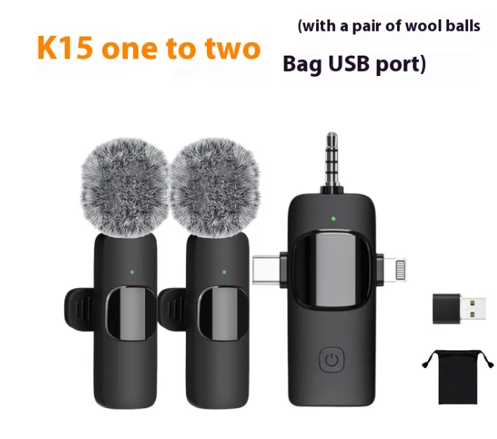 Tri-Connect Mini Clip Microphone