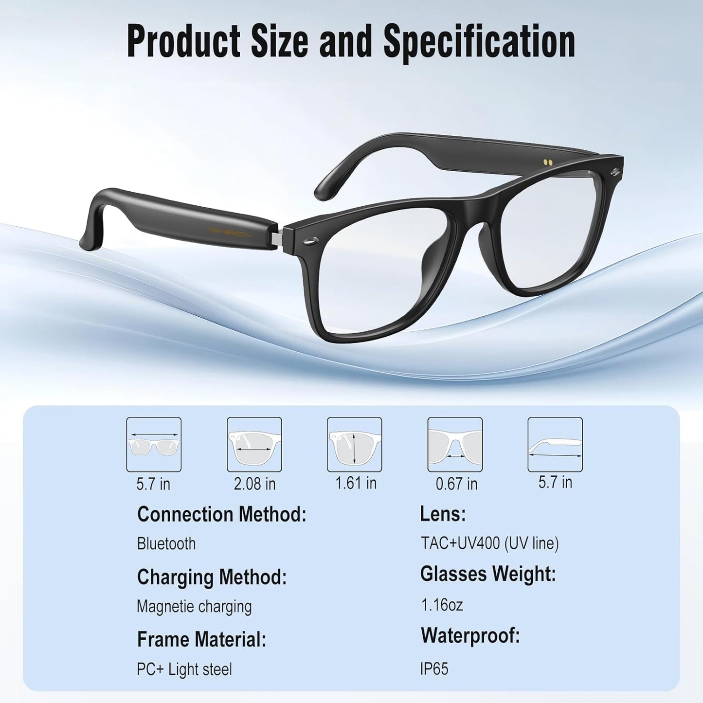 Revolutionary AI Smart Glasses with Real-Time Translation, Color-Changing Lenses, Music Playback, and Ultimate UV Protection for Men and Women