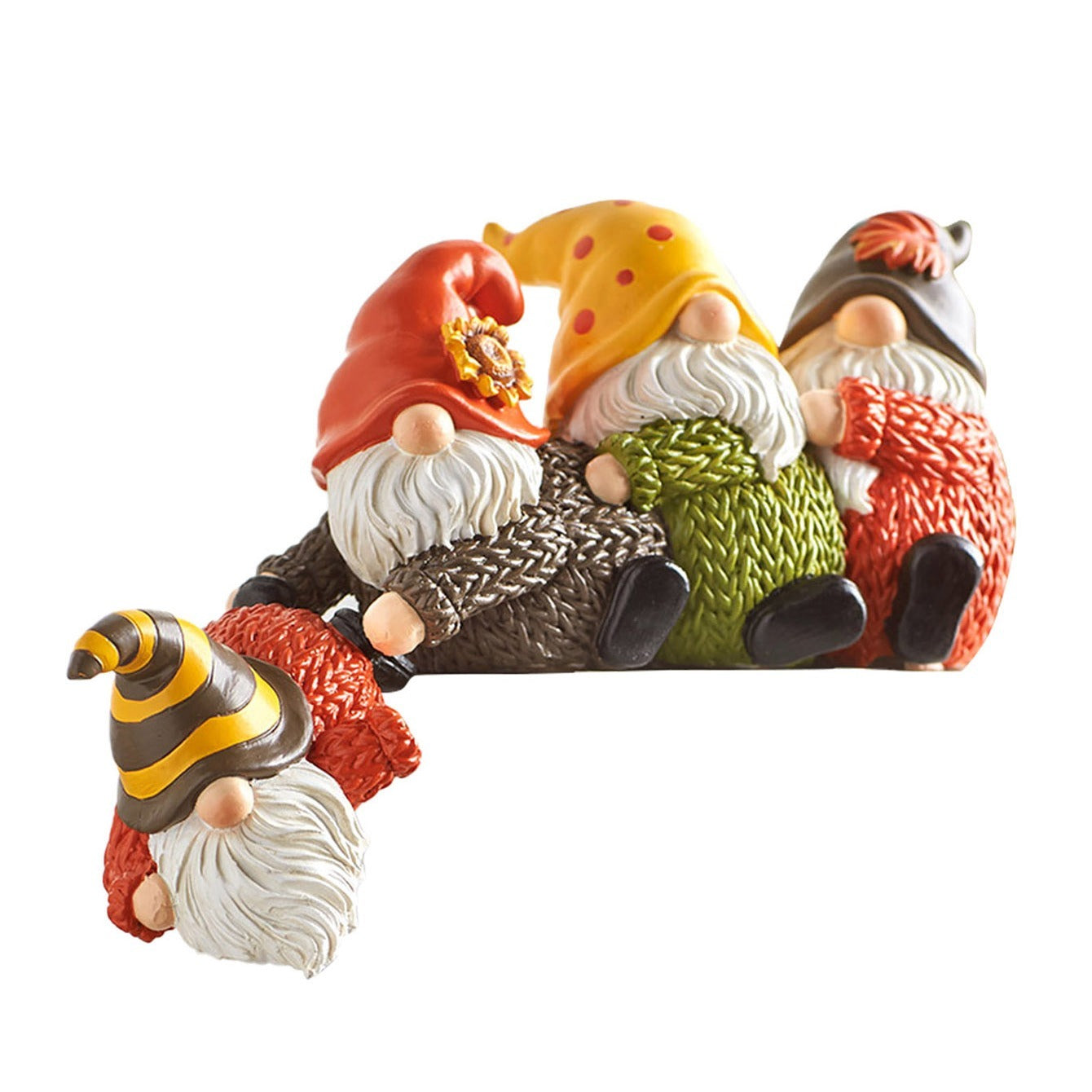 1pc Christmas Gnome Resin Ornament Desktop Decoration