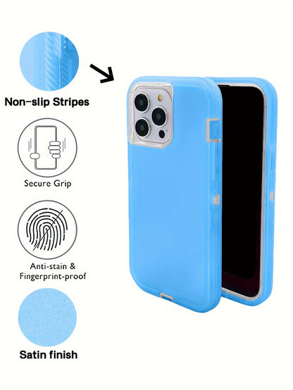Durable Shockproof Protection With A Matte Transparent Phone Case For IPhone 6/7/8/SE2/SE3/11/12/13/14/15 Pro