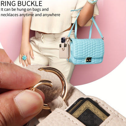 Phone Case Cover Anti-Fall Card Holder Crossbody Bag, For IPhone 15/15Plus/15Pro/15ProMax, IPhone 14/14Plus/14Pro/14ProMax, With Hook, With Long Lanyard Multifunctional Zipper Card Storage Leather Phone Case Cover