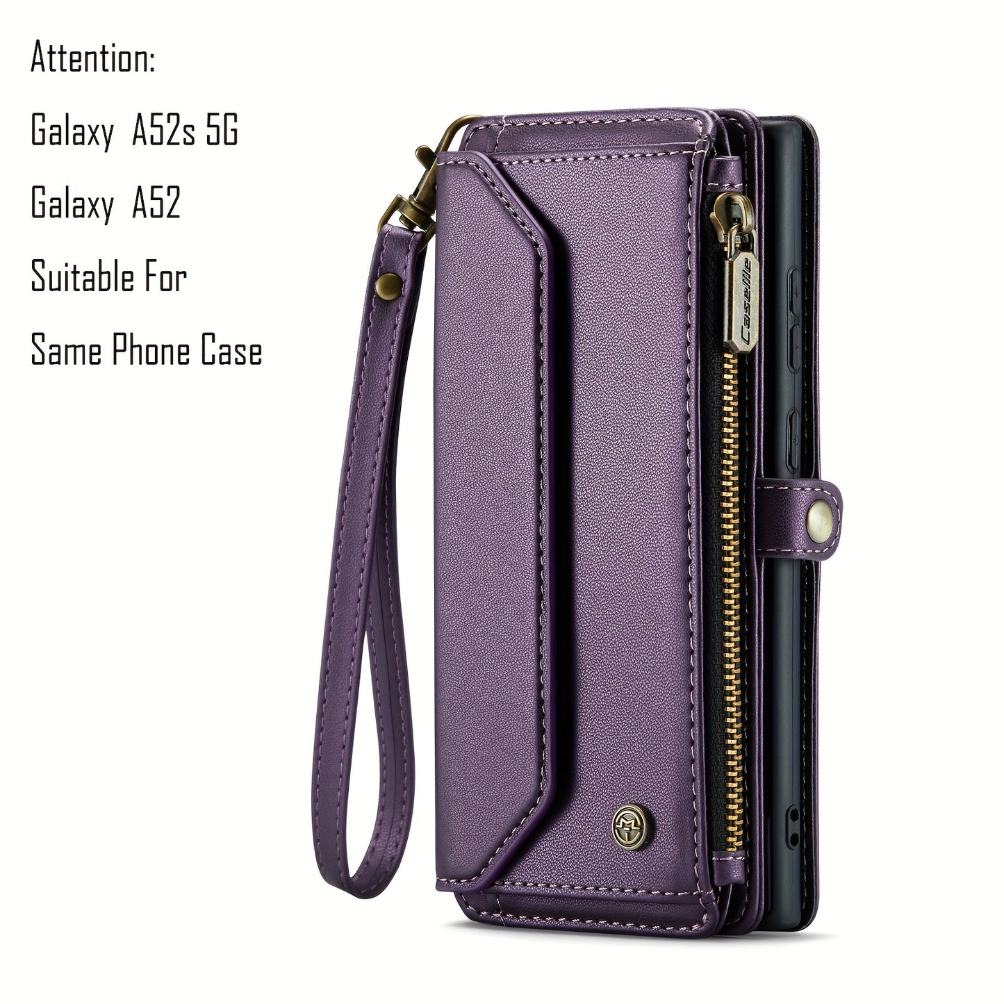 New Wallet Phone Case Wrist Shoulder Strap Lanyard Flip Magnetic Clasp Card Holder Kickstand Women Small Crossbody Handbag For Samsung Galaxy Note10+ 20 S24 S23 S22 S21 S20 S10 Plus Ultra FE Coin Purse A01 A04 A12 A13 A14 A22