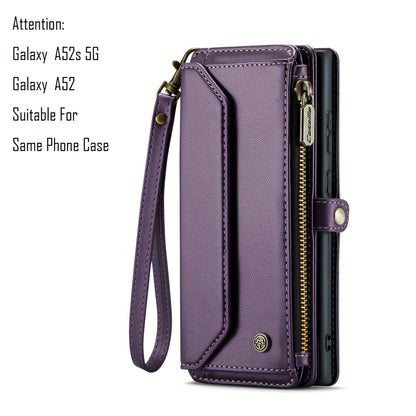New Wallet Phone Case Wrist Shoulder Strap Lanyard Flip Magnetic Clasp Card Holder Kickstand Women Small Crossbody Handbag For Samsung Galaxy Note10+ 20 S24 S23 S22 S21 S20 S10 Plus Ultra FE Coin Purse A01 A04 A12 A13 A14 A22