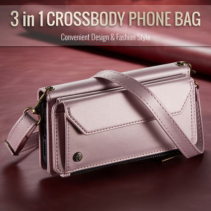 New Wallet Phone Case Wrist Shoulder Strap Lanyard Flip Magnetic Clasp Card Holder Kickstand Women Small Crossbody Handbag For Samsung Galaxy Note10+ 20 S24 S23 S22 S21 S20 S10 Plus Ultra FE Coin Purse A01 A04 A12 A13 A14 A22