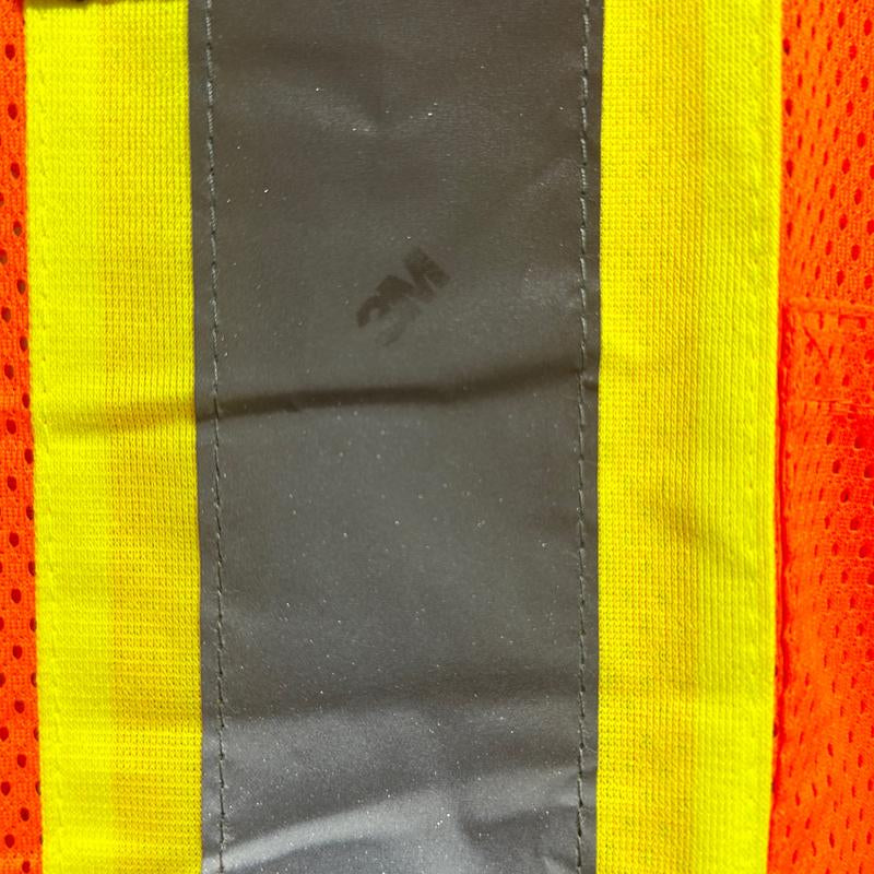 3M Safety Vest Class 2 with Reflective Tape Good for Construction, Road Work Etc