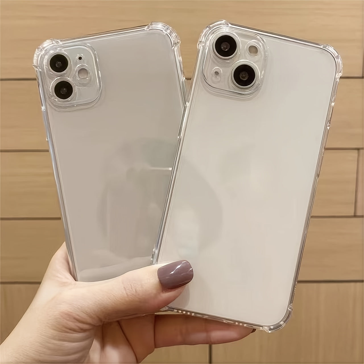 Universal Transparent TPU Material Phone Case For IPhone 15/14/13/12/11/XS/XR/X/8/7/S/Mini/Plus/Pro Max/SE