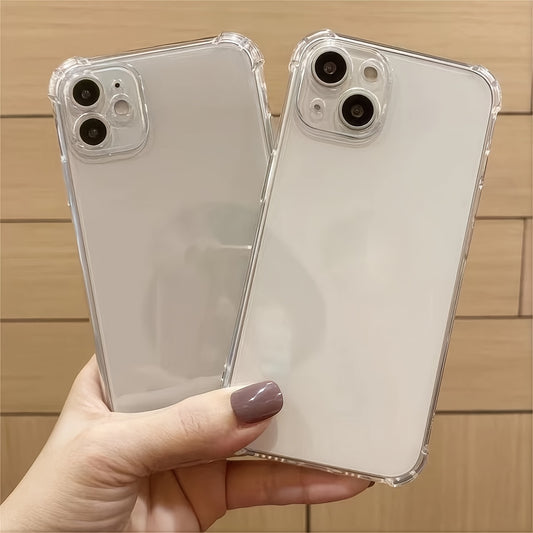 Universal Transparent TPU Material Phone Case For IPhone 15/14/13/12/11/XS/XR/X/8/7/S/Mini/Plus/Pro Max/SE