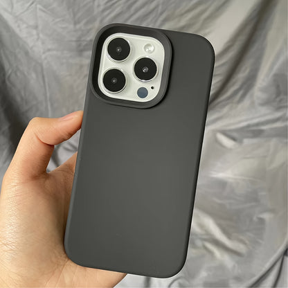 Premium Liquid Silicone Phone Case - Durable & Shockproof Protection for iPhone Series - Anti-Slip, Flexible, and Slim-Fit Design