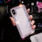 Phone Case - Fashionable Luxury Diamond-Encrusted Transparent Phone Case Suitable for Iphone 17 Pro Max/16 Plus/Xr/7G, Designed to Prevent Drops.