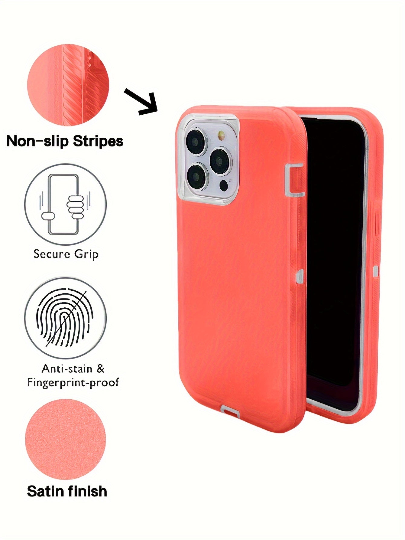 Durable Shockproof Protection With A Matte Transparent Phone Case For IPhone 6/7/8/SE2/SE3/11/12/13/14/15 Pro