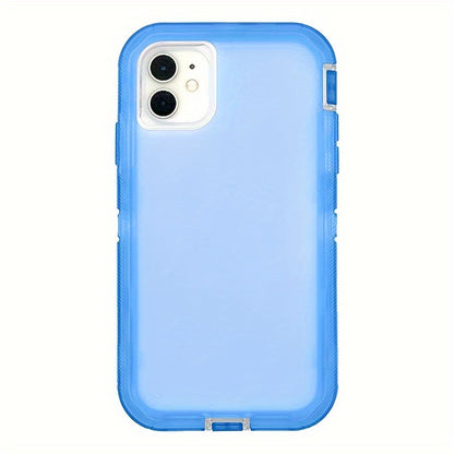 Durable Shockproof Protection With A Matte Transparent Phone Case For IPhone 6/7/8/SE2/SE3/11/12/13/14/15 Pro