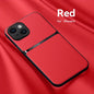 Litchi Pattern PU Leather Phone Case For Iphone15promax With Built-in Magnetic Suction 14 Promax Luxury Style 11 PU Leather 13 Promax Full Package Fall Protection Case