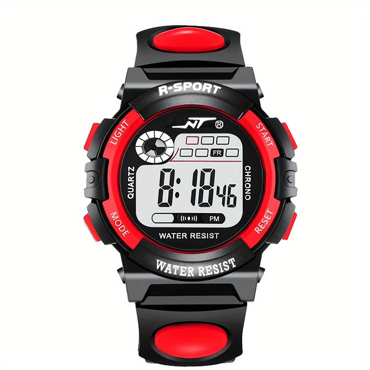 Vibrant Youth Watch - Luminous Digital Timepiece with Multifunctional Features for Middle School Students, Boys, and Girls, High School, Casual Wear, Water-Resistant, and Easy-to-Read Display