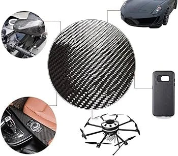 High Strength 3k 1m Width 10m Length 240gsm Twill Weave Carbon Fiber Fabric for Epoxy Car Part