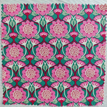 No Moq Custom Digital Print Liberty Cotton Tana Lawn Fabric With Floral Designs 100% Organic Fabric for Clothing