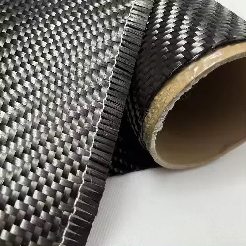 High Strength 3k 1m Width 10m Length 240gsm Twill Weave Carbon Fiber Fabric for Epoxy Car Part