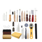 Handmade Leather Production Tool Set Hand Sewing Materials Bags Leather Tools Homemade