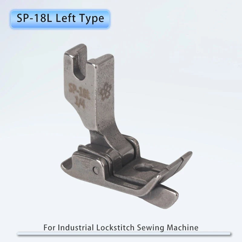 SP-18 Right / Left Edge Guide Presser Foot for Industrial Single Needle Straight Lockstitch Sewing Machine Accessories Pressure