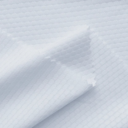 Navy 100 Polyester Honeycomb Mesh Football Jersey Knitted Fabric