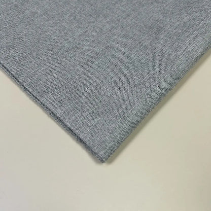 Low Price 100% Blackout Curtain Fabric Composite Linen Look Black Out Fabric for Curtains and Drapes