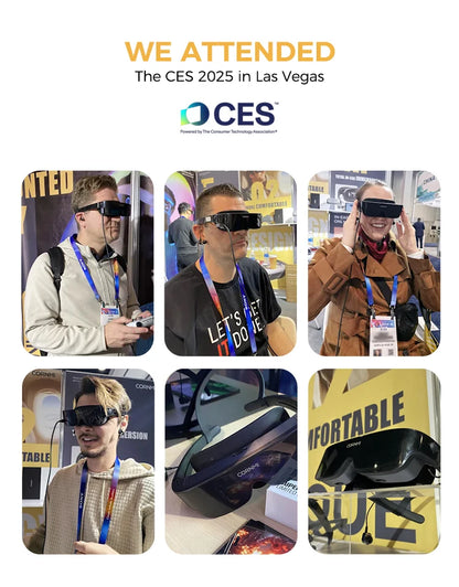 VR Game Space Giant Screen Virtual Reality Smart Glasses Head Mounted Display Immersive 3D Hardware for Private Cinema & Gaming