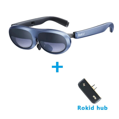 ROKID Max AR Smart Glasses 3D Game Viewing Glasses Portable Mobile Computer Screen Projection Non VR Glasses All in One Machine