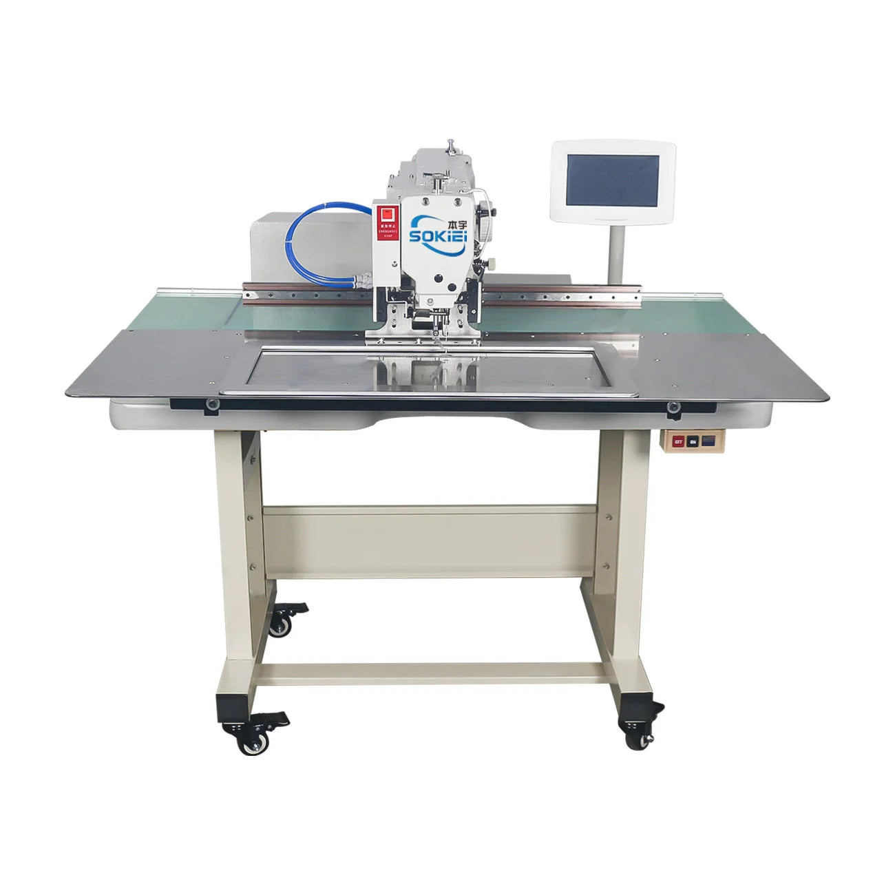 Industrial Sewing Machine Spare Parts Flat Seamer Single Needle for Manufacturing Plant Including Core Components Motor Gear