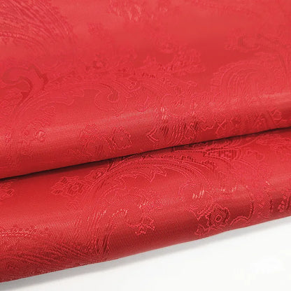 Factory Price 100% Polyester Custom Jacquard Fabric Customize Wholesale Jacquard Satin Fabric Suit Lining Fabric