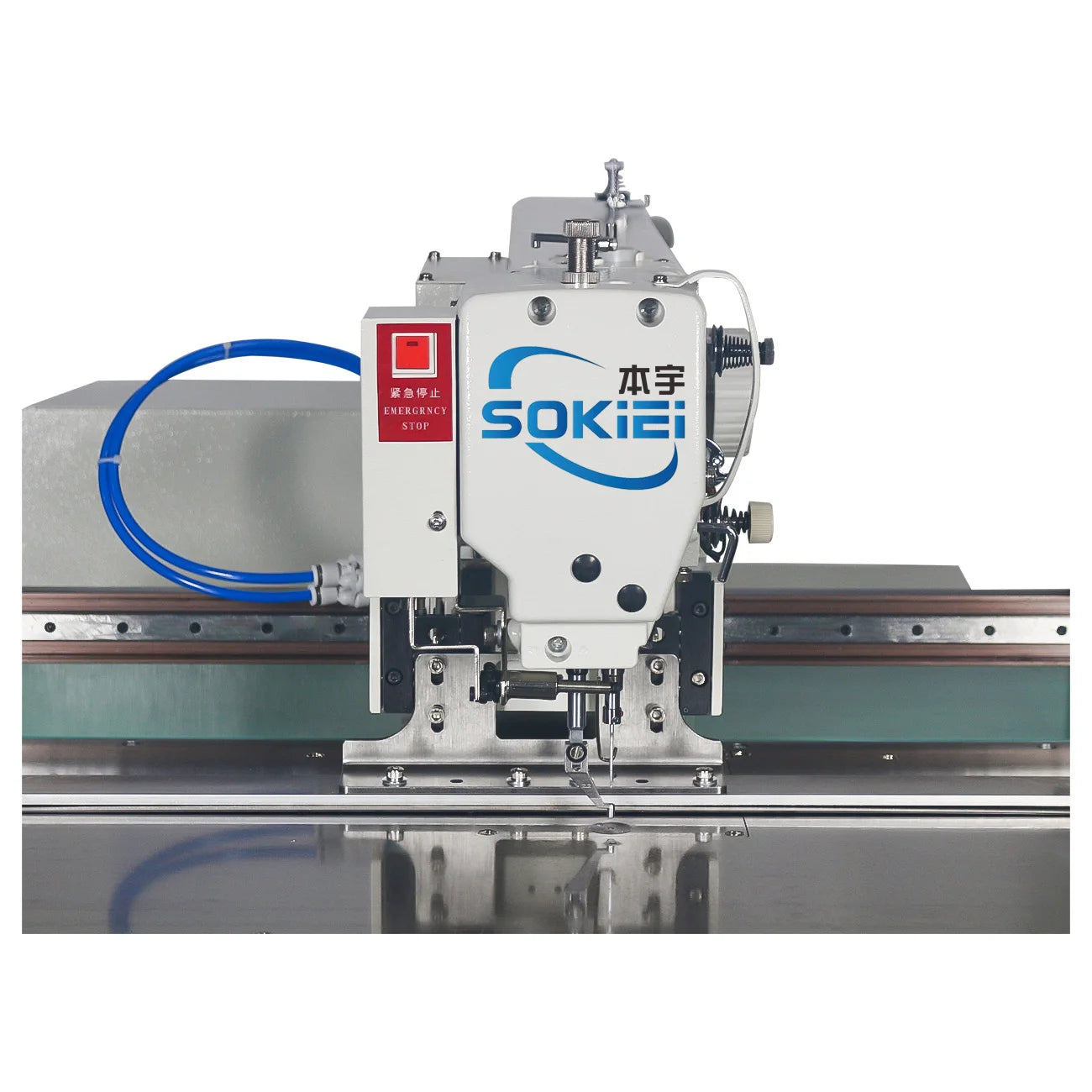 Industrial Sewing Machine Spare Parts Flat Seamer Single Needle for Manufacturing Plant Including Core Components Motor Gear