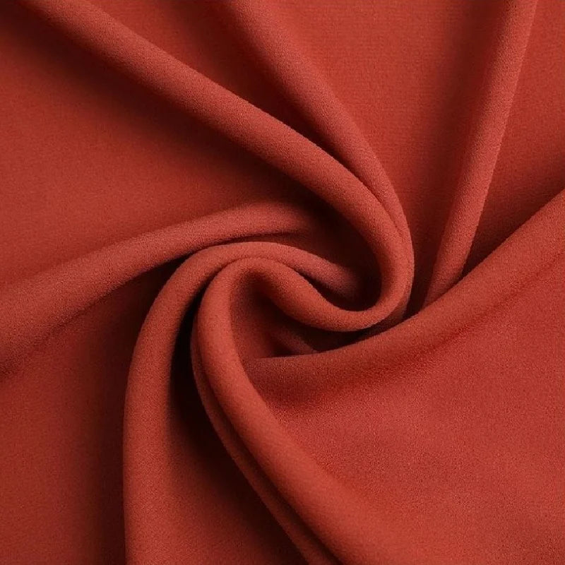 High Quality 75D Pearl Chiffon 100% Polyester Interlining Soft Cool Breathable Lightweight OEKO-TEX Certified Dress Fabrics for