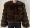 Elegant Short Length Artificial Fur Jacket for Women to Stay Cozy and Stylish During Cold Weather Days