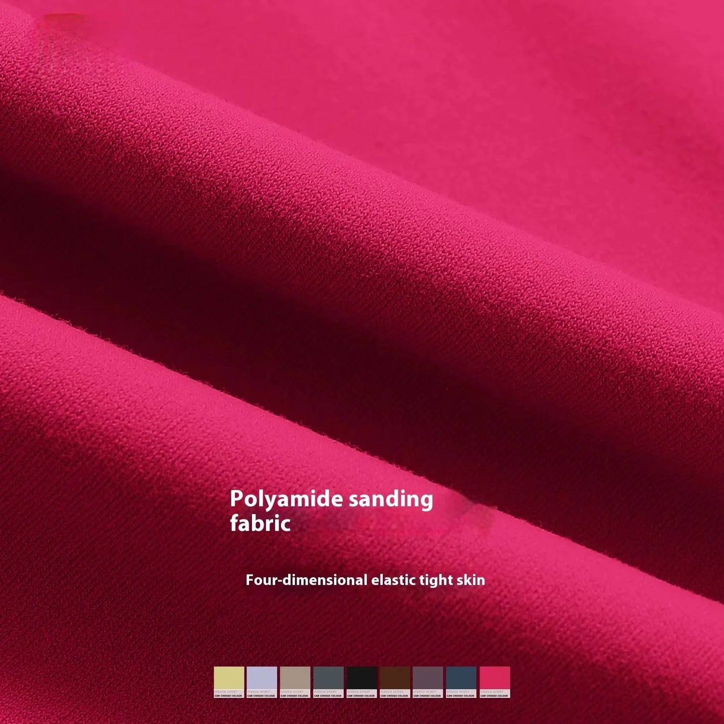 100 Available Colors Lulu Women's Gym Leggings Nylon Spandex Fabric 4 Way Stretch Wicking Interlock Athletic Yoga Pants Fabric