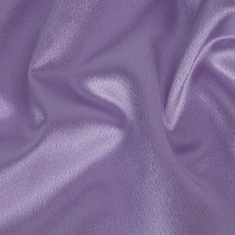 Crystal Satin Shinny Silk Fabric for Women's Stage Baseball Dress Fabric