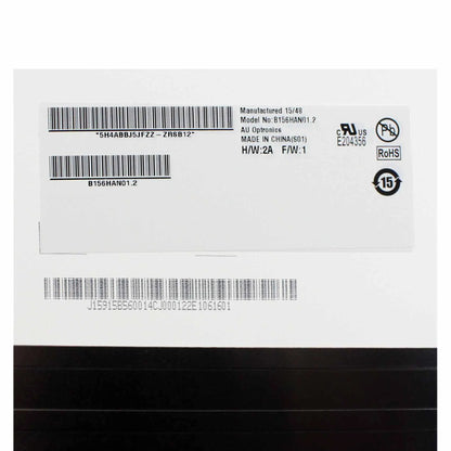 B156Han01.2 30Pin Edp Portable 156Lcd Screen for Laptop 15.6Inch 1920X1080 Lcd Display Screen Replacement Lcd Monitor Screen