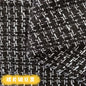 Wholesale 100% Polyester Woolen Fabric Fiber Plaid Check Woven Woolen Yarn Dyed Tweed Fabric for Coat Clothing Dress Vest Skirt