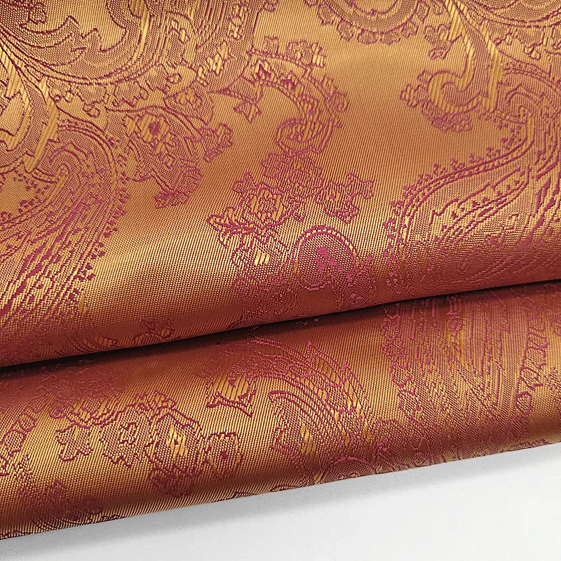 Factory Price 100% Polyester Custom Jacquard Fabric Customize Wholesale Jacquard Satin Fabric Suit Lining Fabric